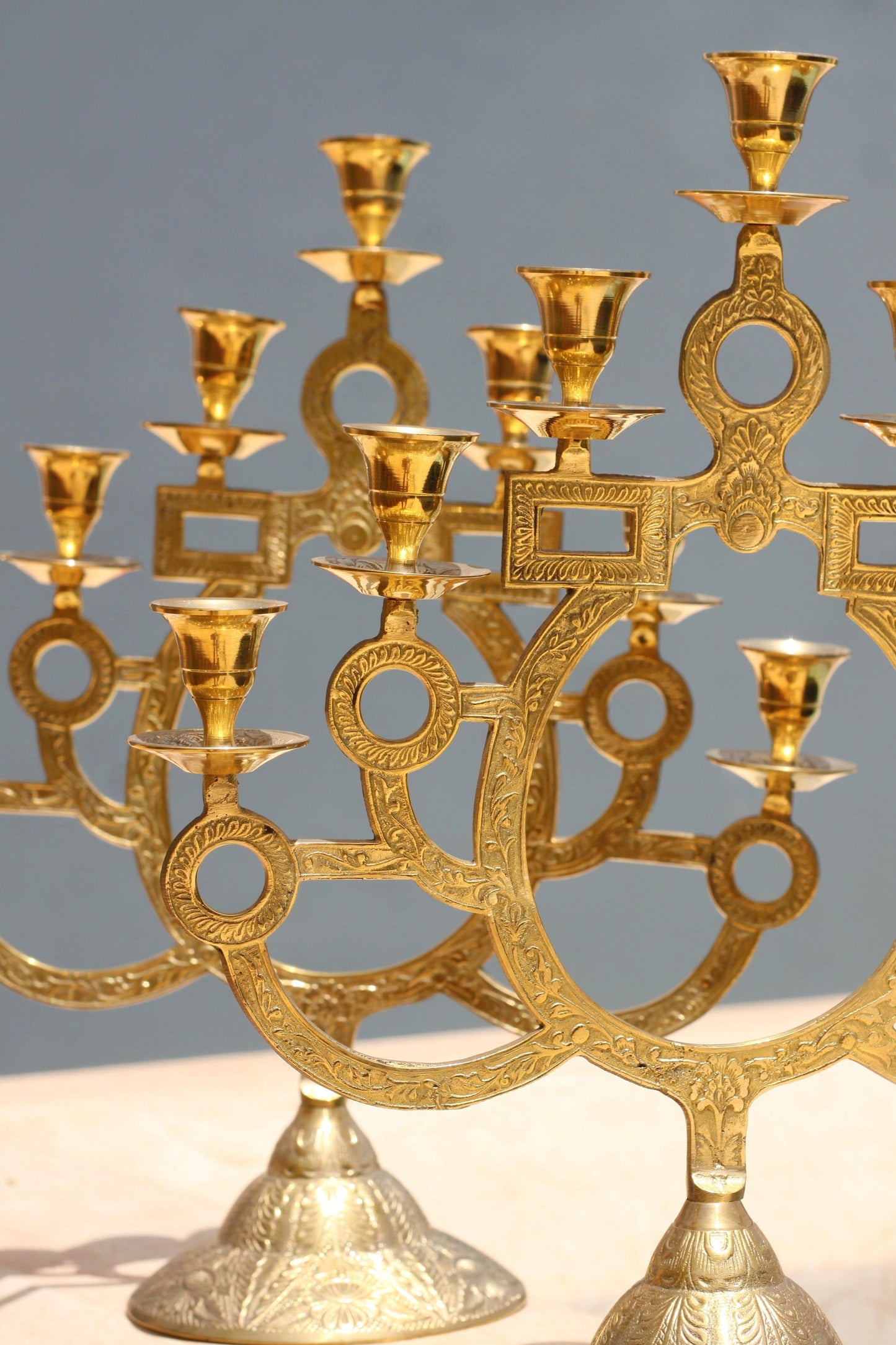 Chandelier en Cuivre