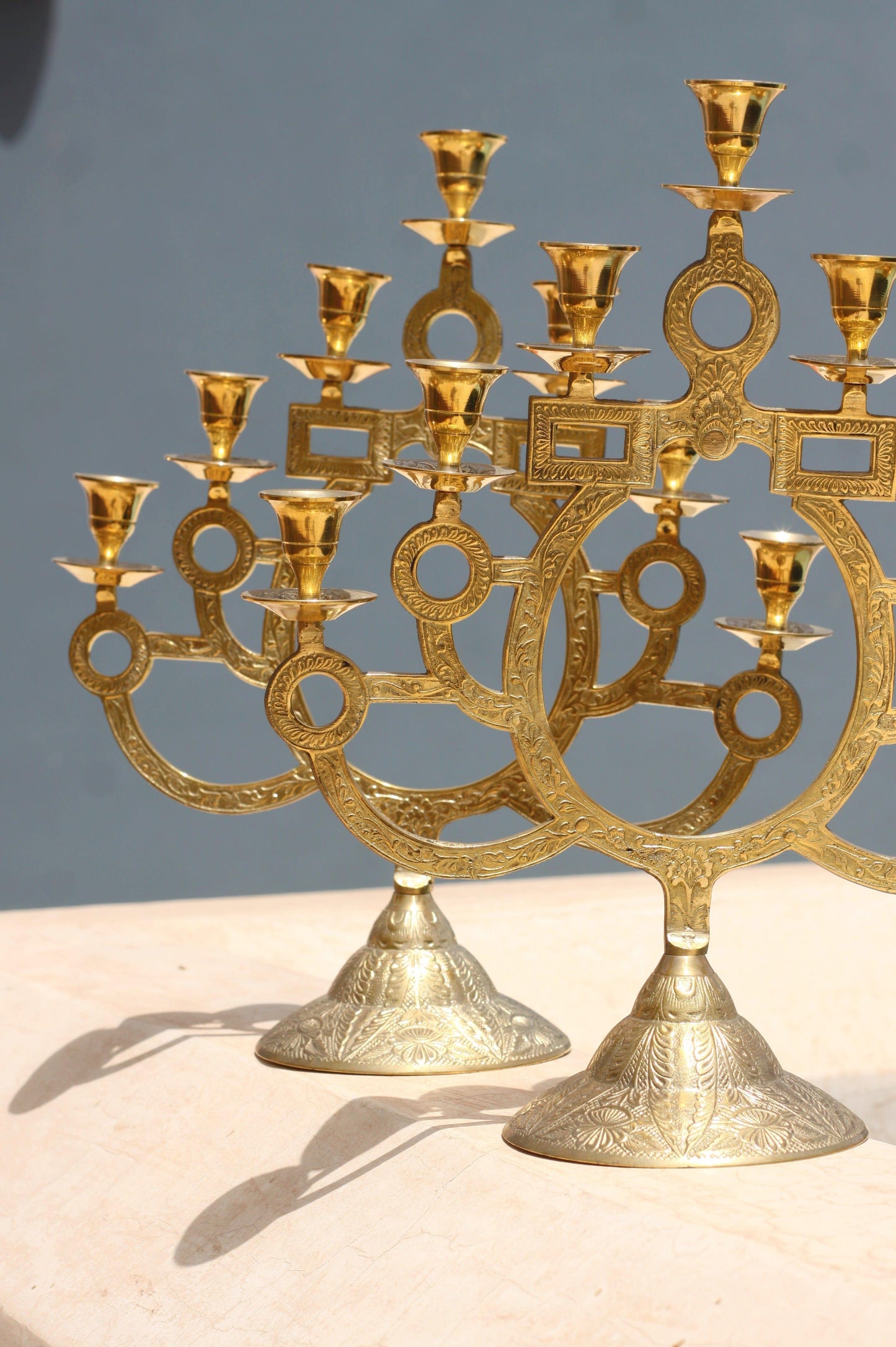 Chandelier en Cuivre
