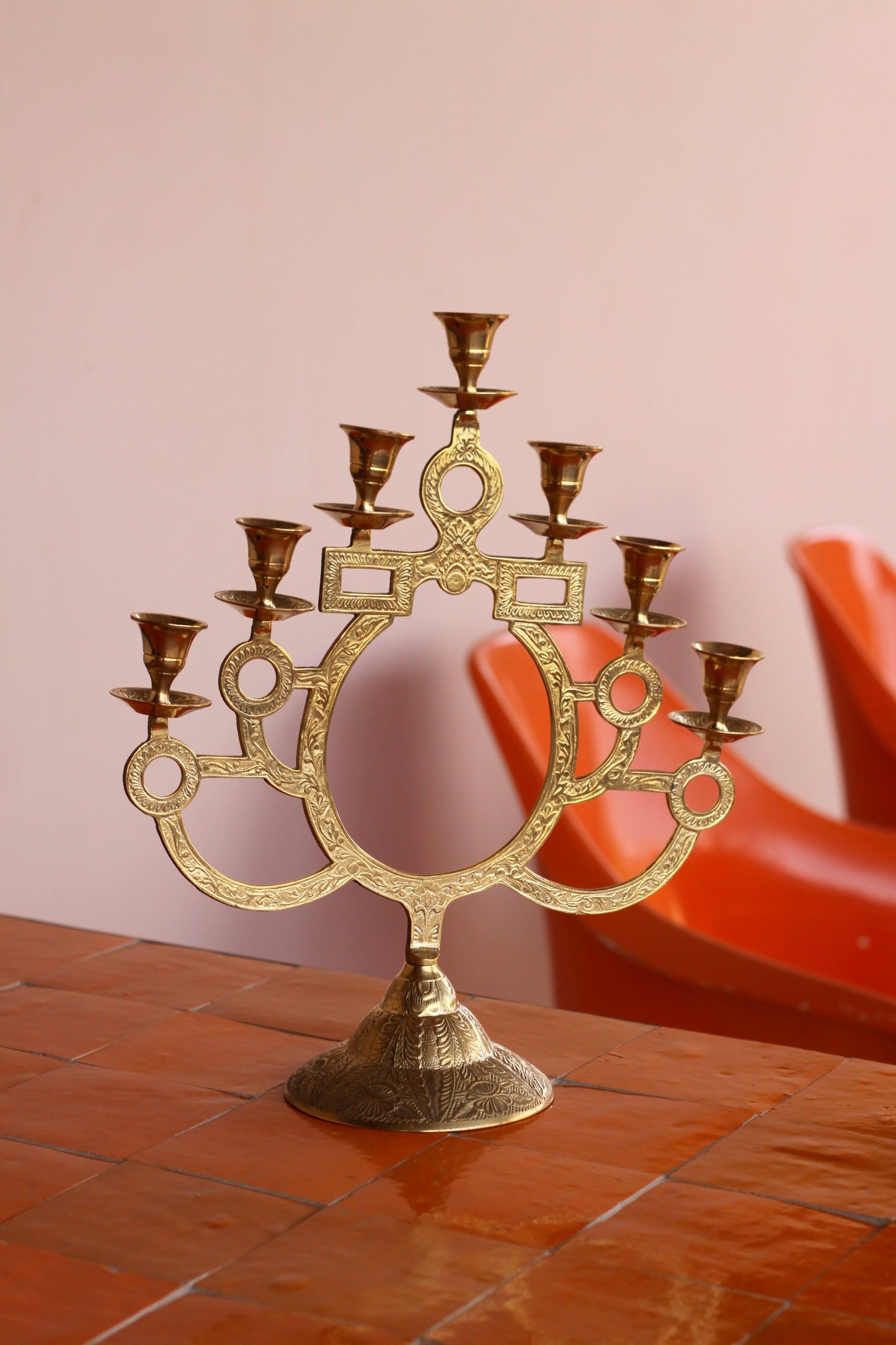 Chandelier en Cuivre