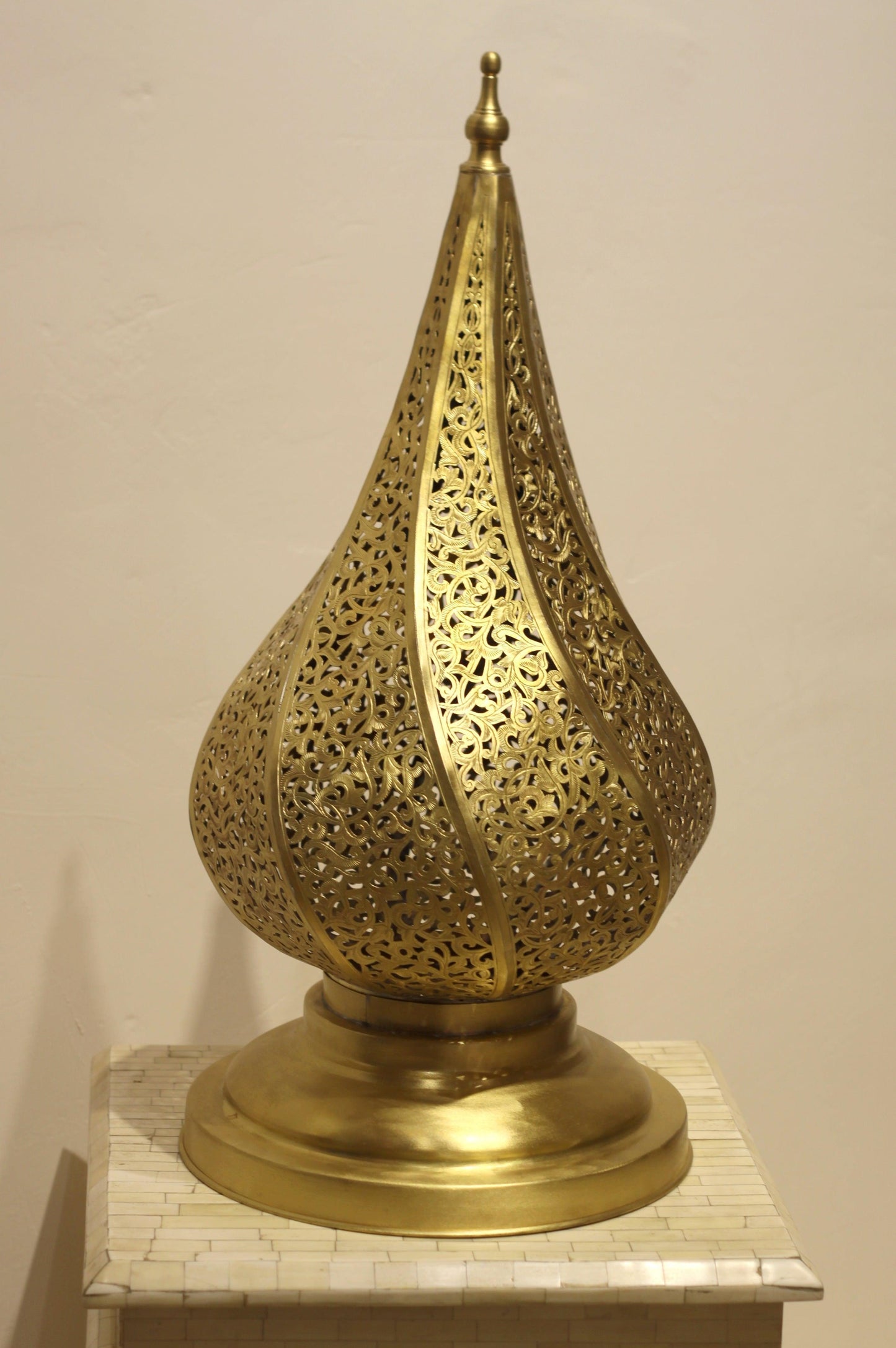 Copper lamp