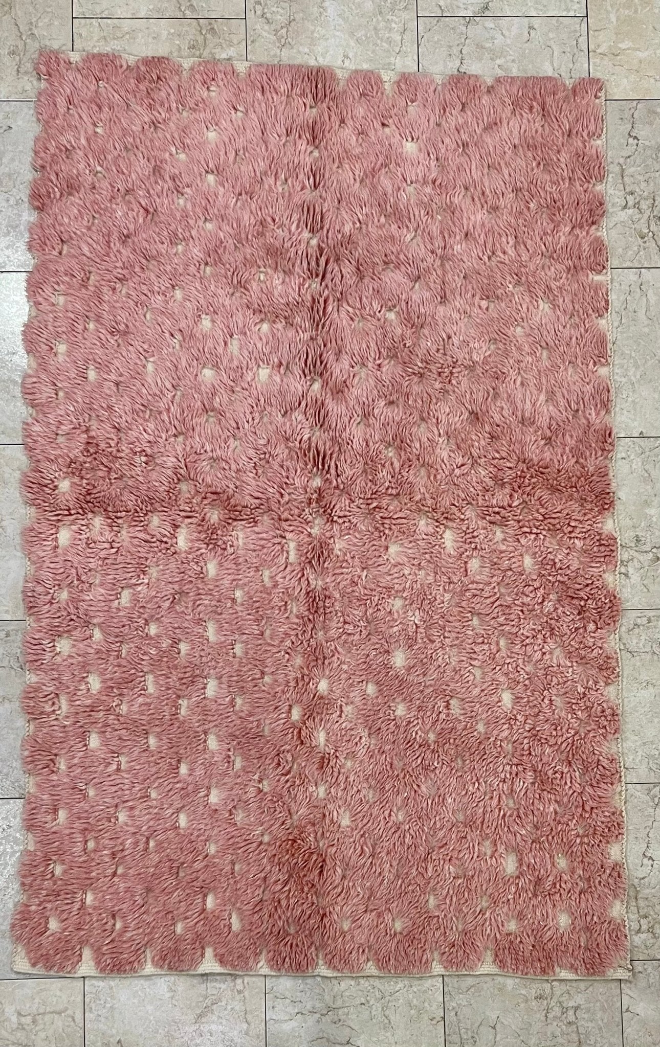 Contemporary Beni Mrirt Berber Rug 6'96" x 4'43" - 212 cm x 135 cm (Wool) - Dar Bouchaib Marrakech