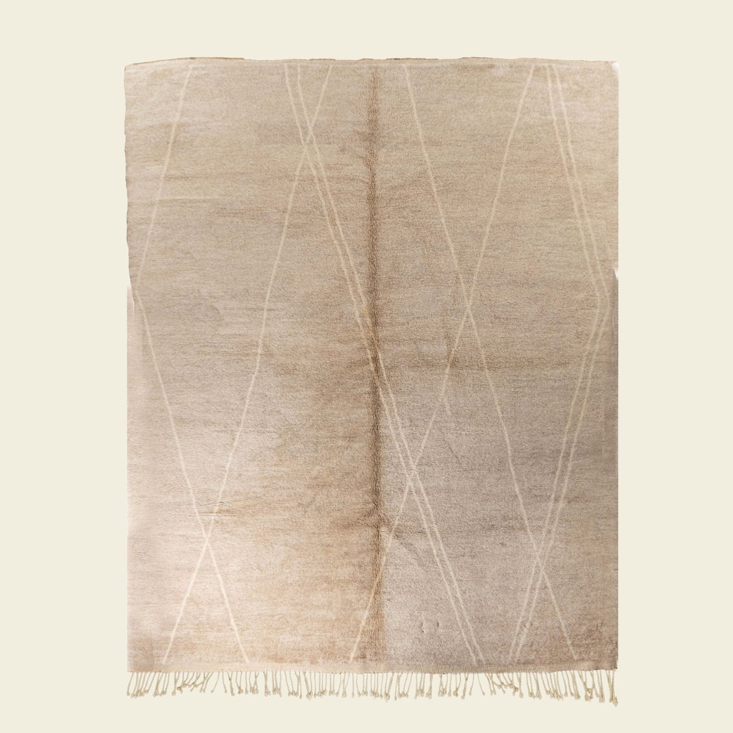 Contemporary Beni Mrirt Berber Rug 10'66" x 12'56" - 325 cm x 383 cm (Wool) - Dar Bouchaib Marrakech