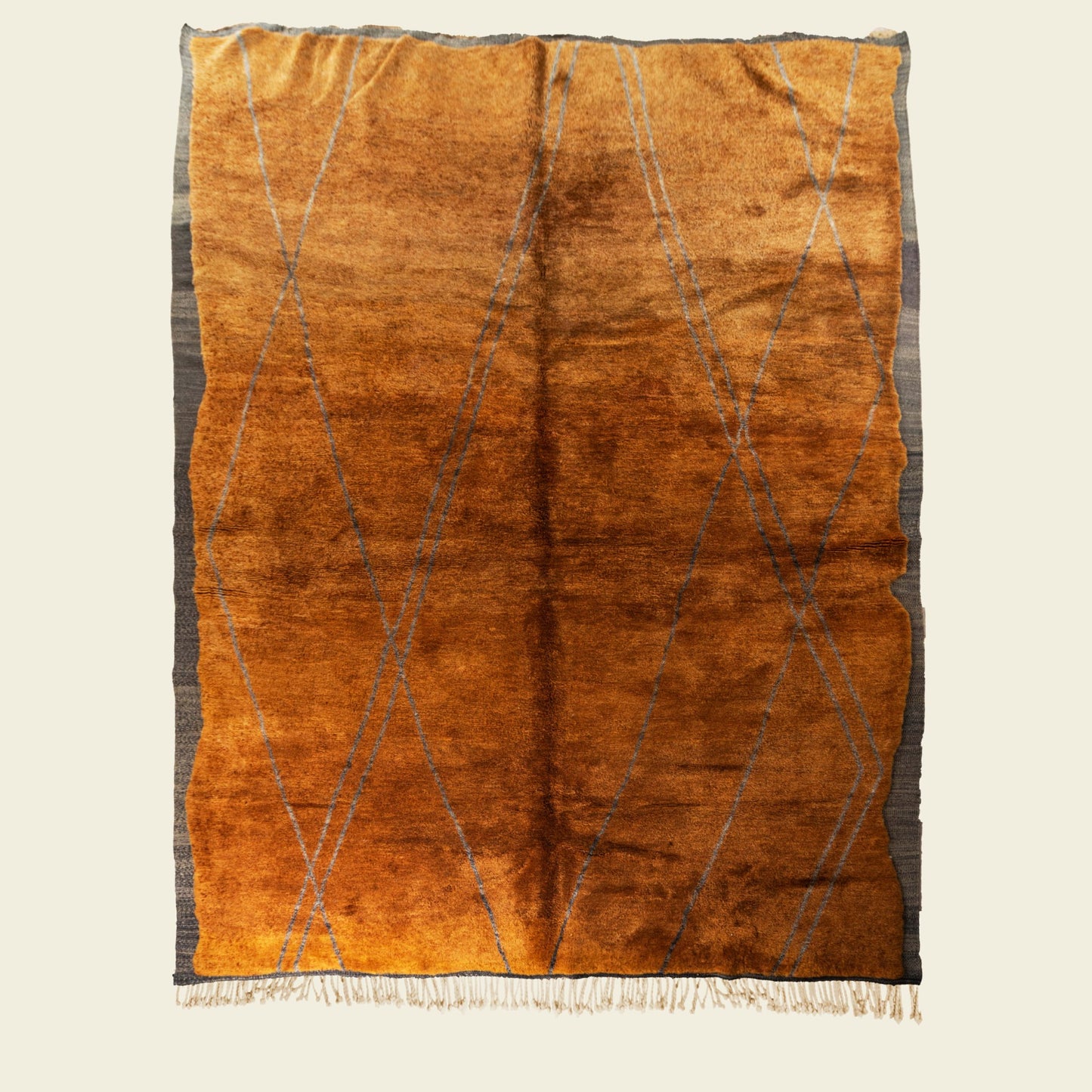 Contemporary Beni Mrirt Berber Rug 10'69" x 12'86" - 326 cm x 392 cm (Wool) - Dar Bouchaib Marrakech