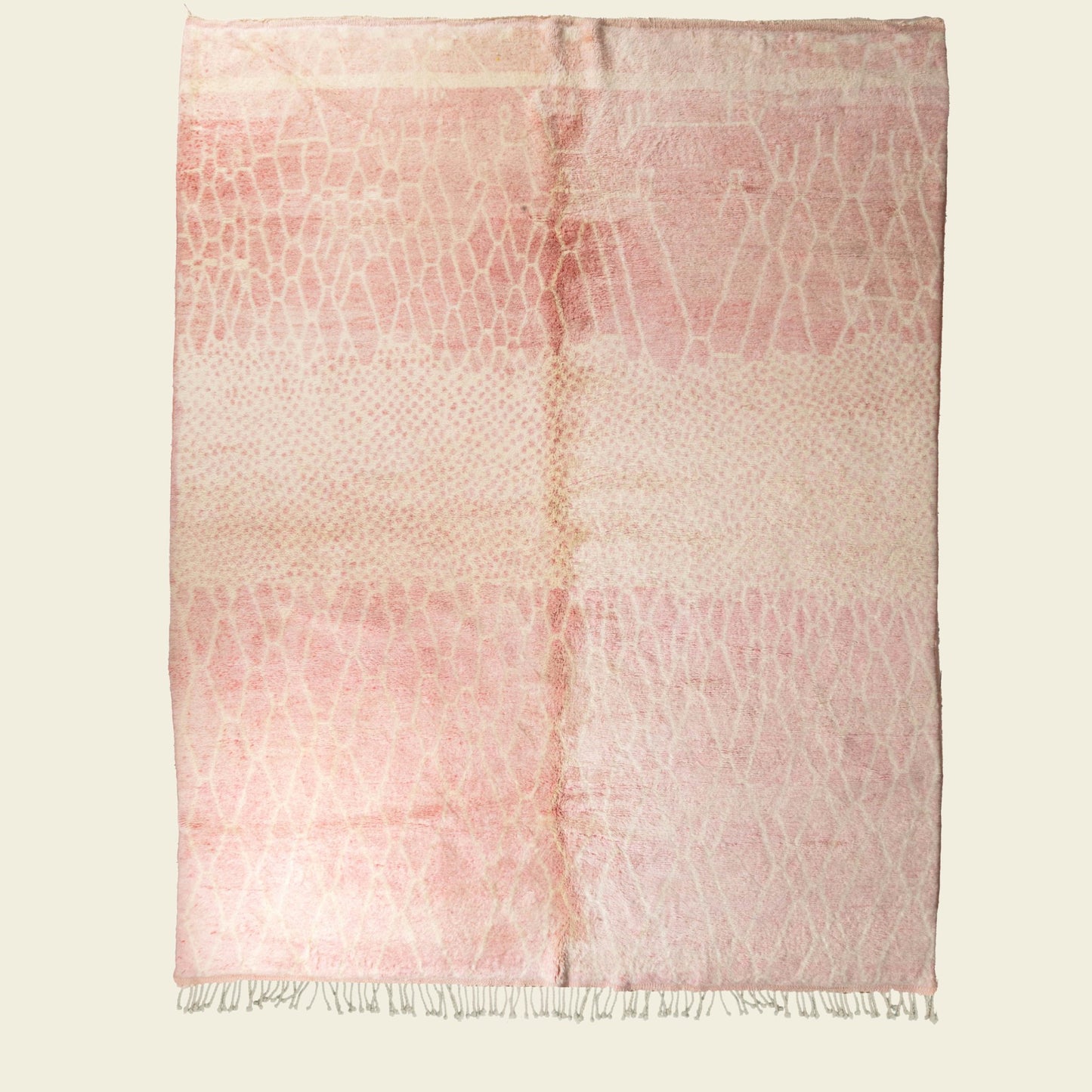 Contemporary Beni Mrirt Berber Rug 11'15" x 13'02" - 340 cm x 397 cm (Wool) - Dar Bouchaib Marrakech