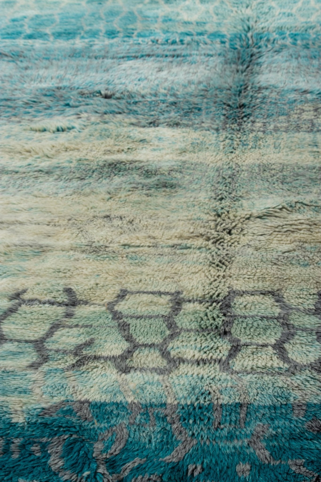 Contemporary Beni Mrirt Berber Rug 5'41" x 9'71" - 165 cm x 296 cm (Wool) - Dar Bouchaib Marrakech