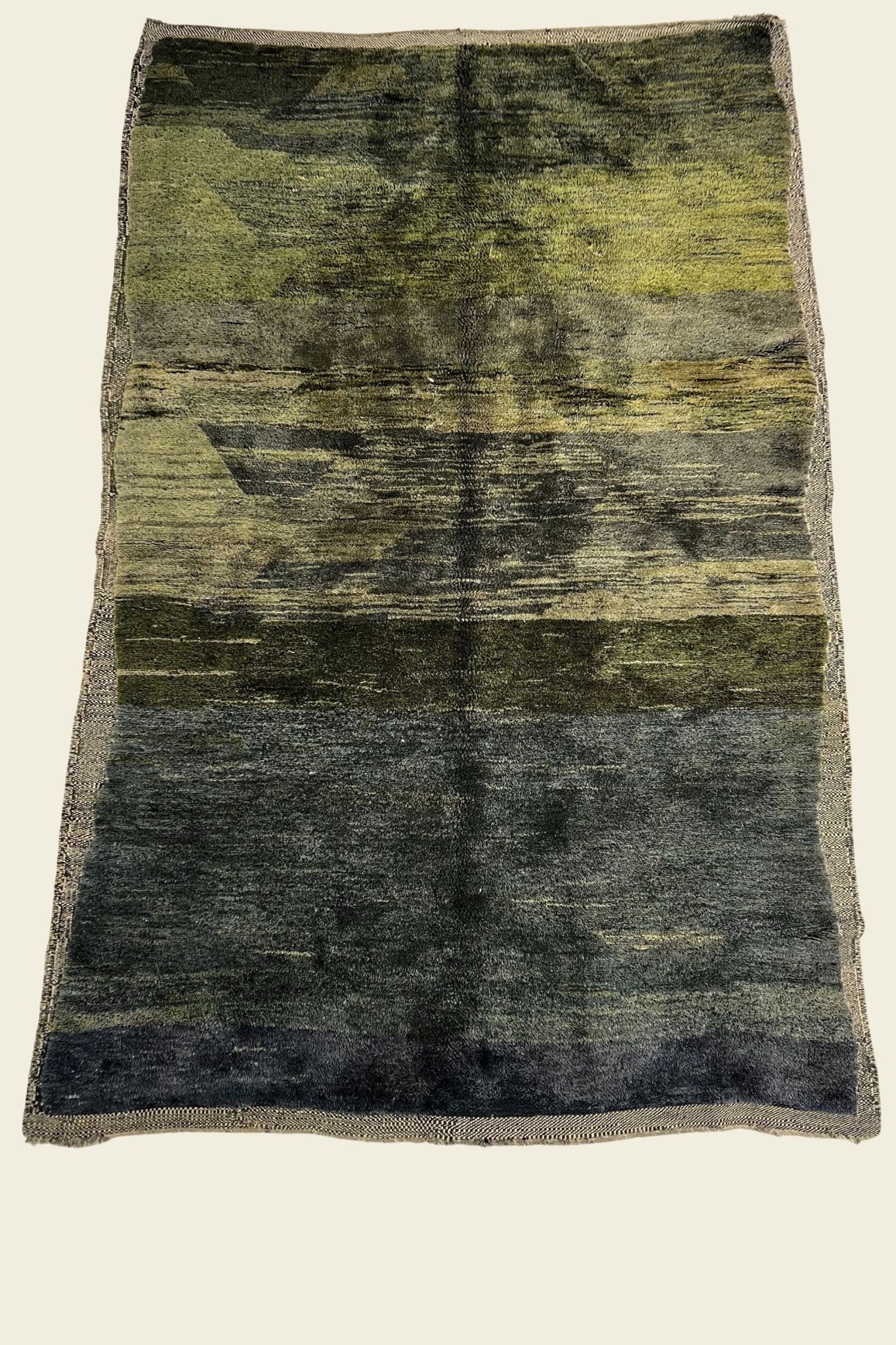 Contemporary Beni Mrirt Berber Rug 5'93" x 9'54" - 181 cm x 291 cm (Wool) - Dar Bouchaib Marrakech