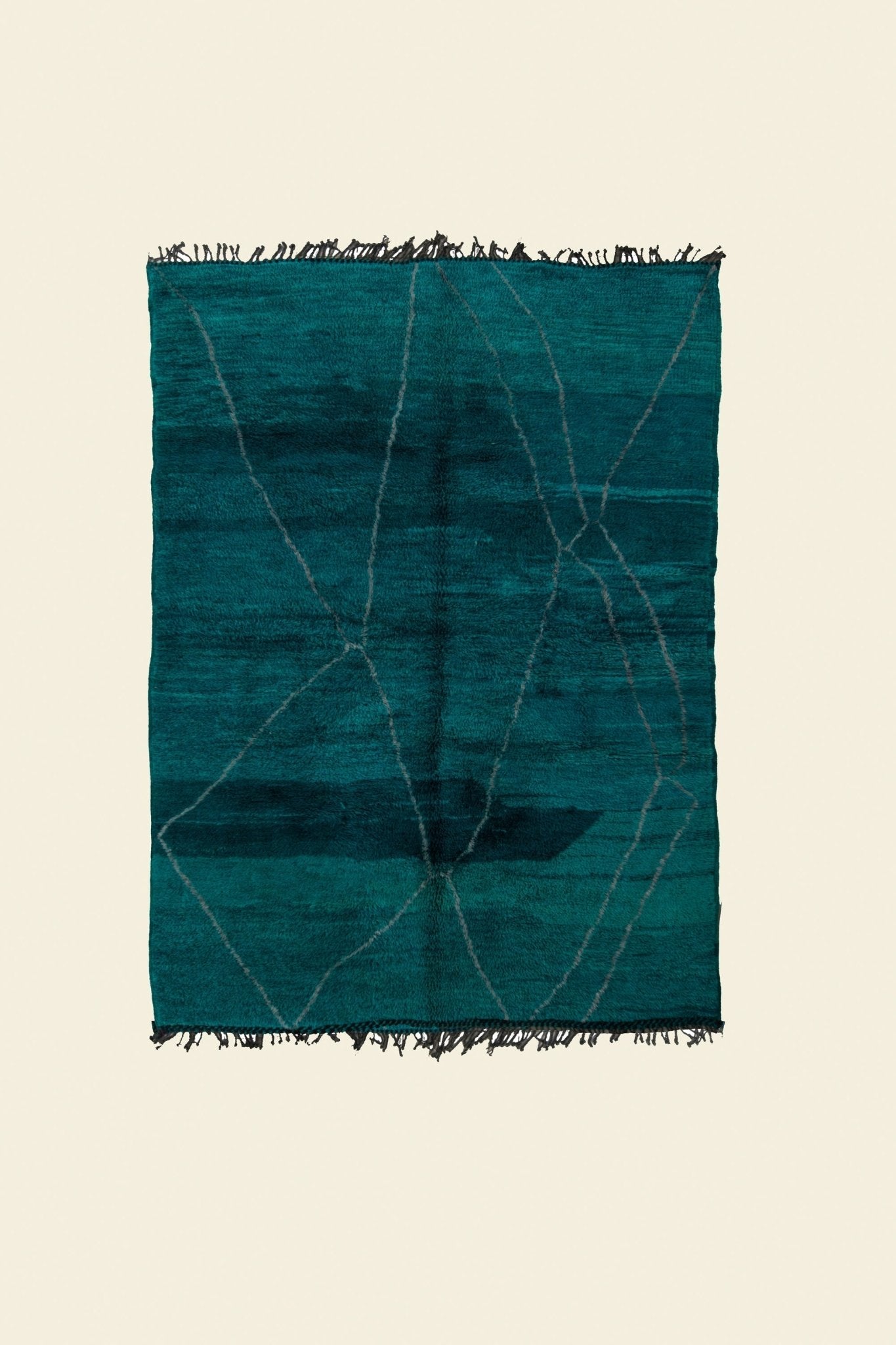 Contemporary Beni Mrirt Berber Rug 5'97" x 8'36" - 182 cm x 255 cm (Wool) - Dar Bouchaib Marrakech