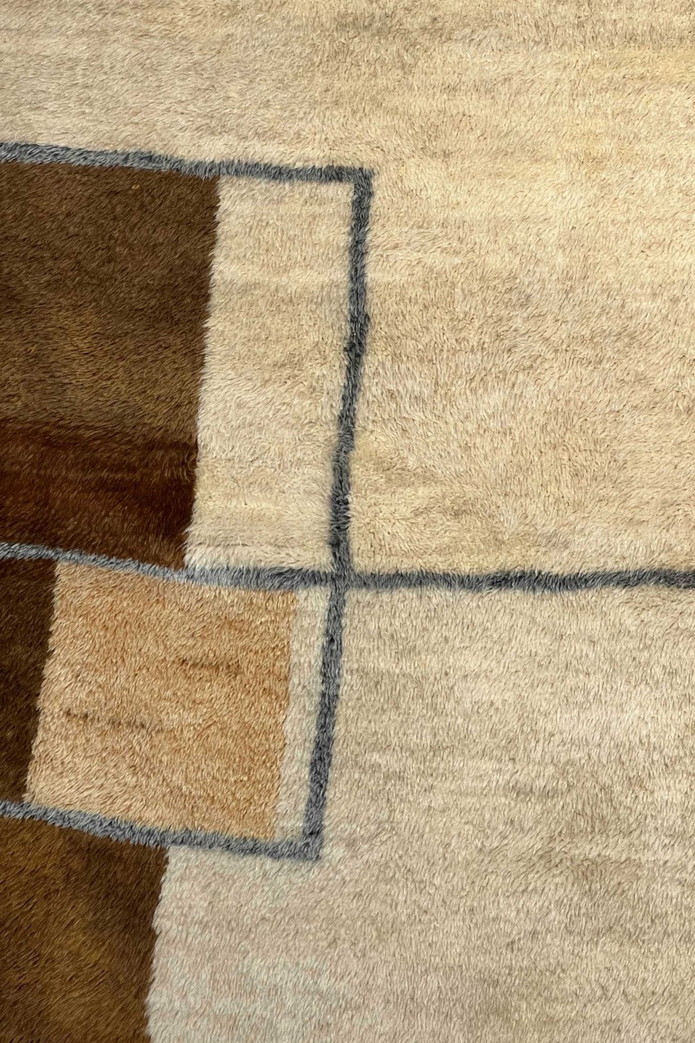 Contemporary Beni Mrirt Berber Rug 6'56" x 10'10" - 200 cm x 308 cm (Wool) - Dar Bouchaib Marrakech