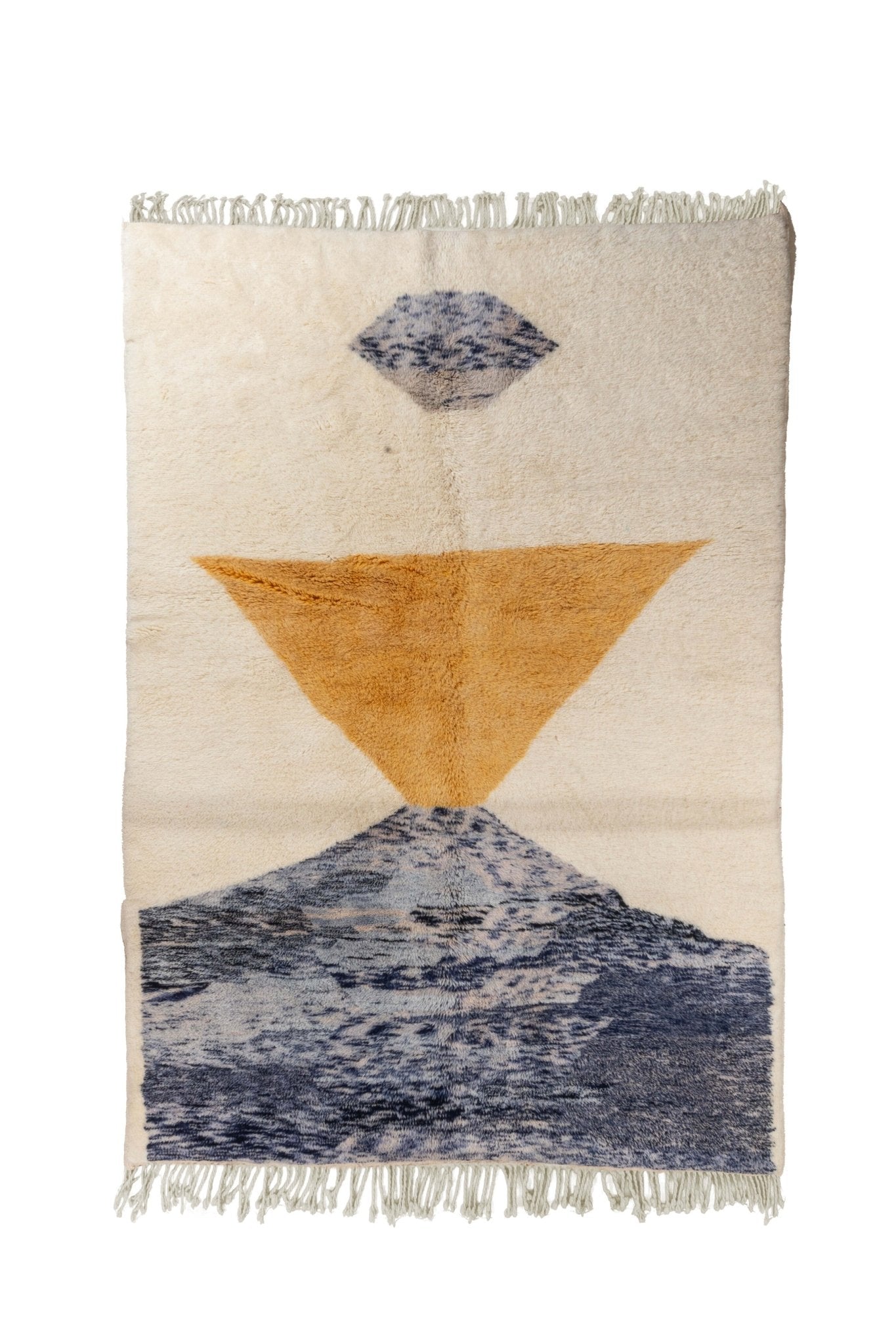 Contemporary Beni Mrirt Berber Rug 7'11" x 10'30" - 217 cm x 314 cm (Wool) - Dar Bouchaib Marrakech