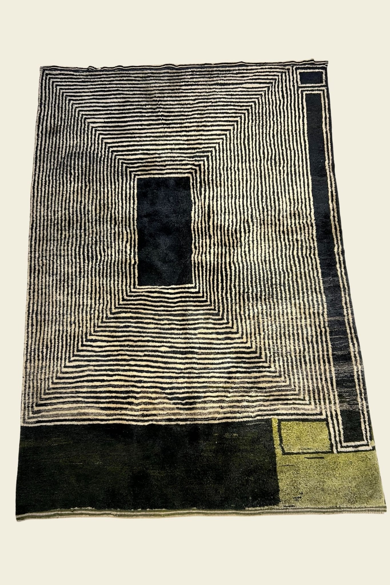 Contemporary Beni Mrirt Berber Rug 7'18" x 10'74" - 219 cm x 329 cm (Wool) - Dar Bouchaib Marrakech