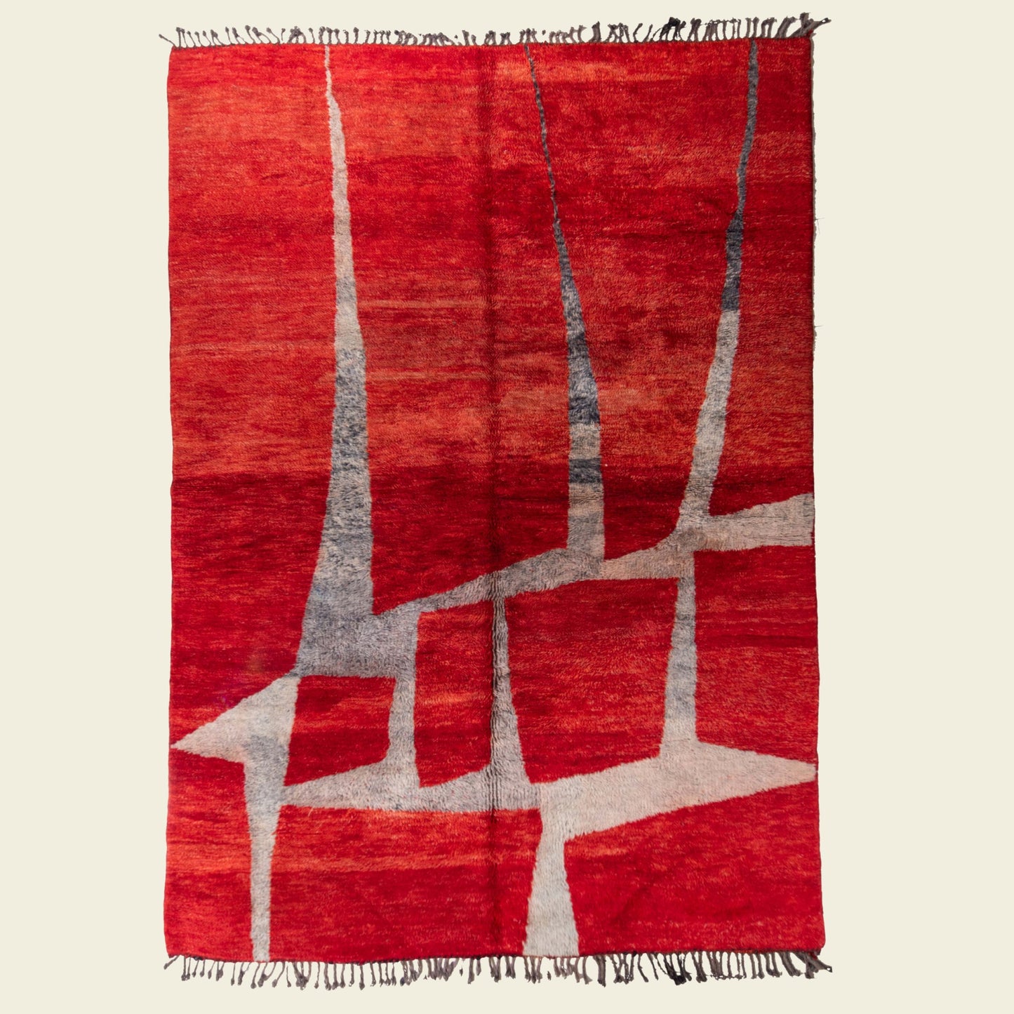 Contemporary Beni Mrirt Berber Rug 7'77" x 10'99" - 237 cm x 335 cm (Wool) - Dar Bouchaib Marrakech