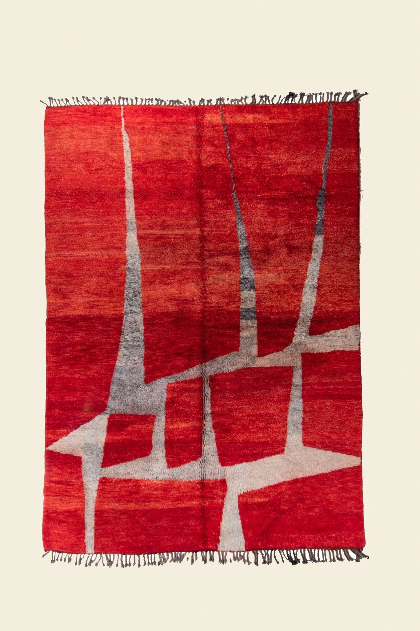 Contemporary Beni Mrirt Berber Rug 7'77" x 10'99" - 237 cm x 335 cm (Wool) - Dar Bouchaib Marrakech