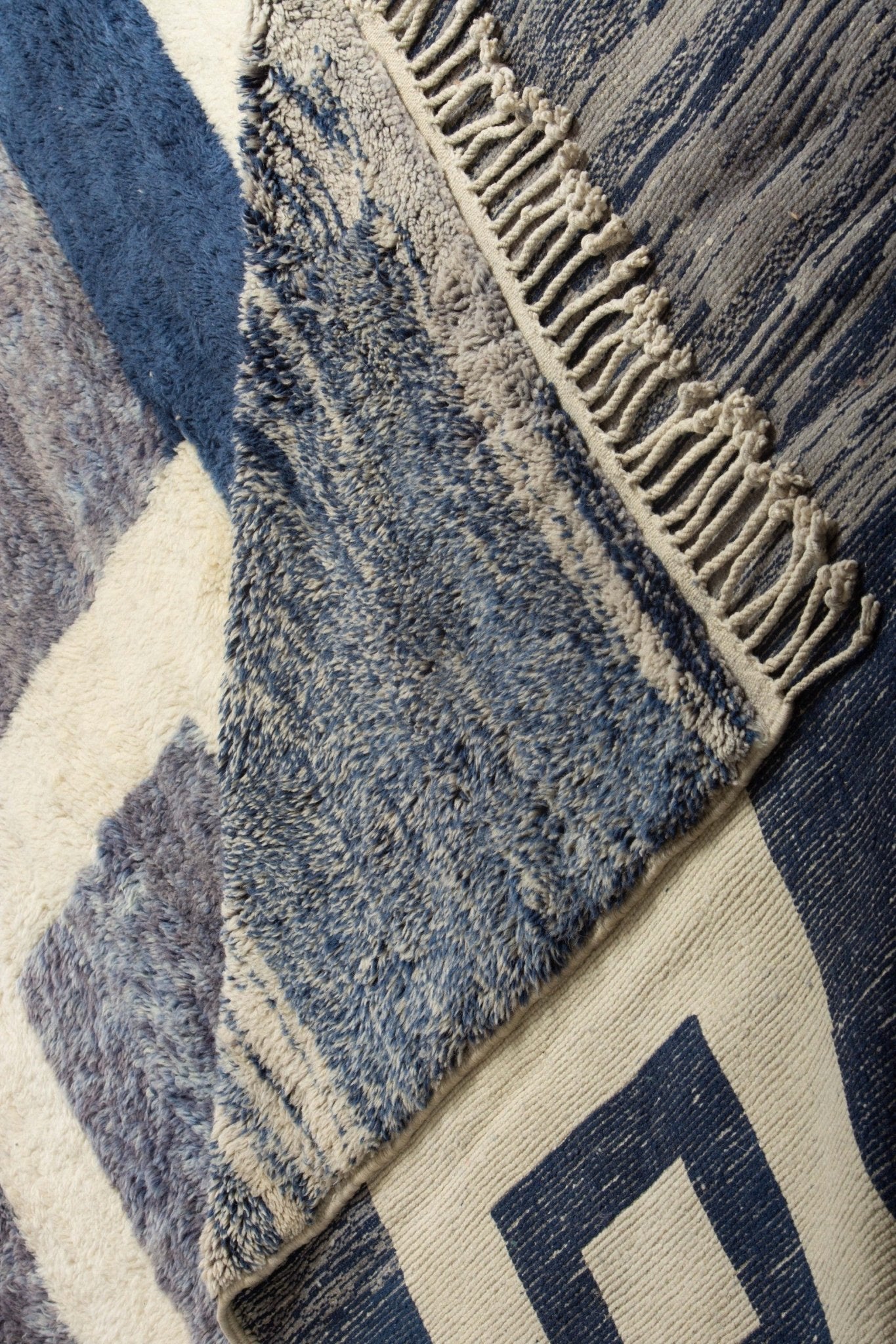 Contemporary Beni Mrirt Berber Rug 8'10" x 11'81" - 247 cm x 360 cm (Wool) - Dar Bouchaib Marrakech