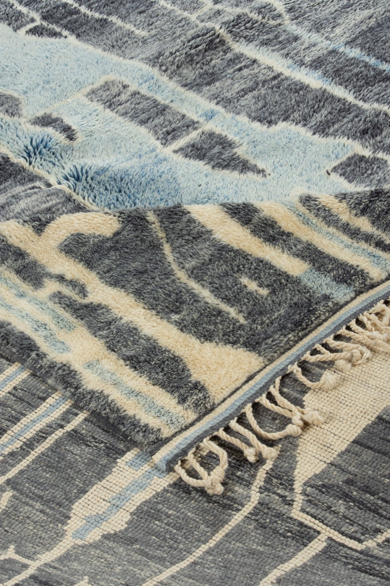 Contemporary Beni Mrirt Berber Rug 9'18" x 12'23" - 280 cm x 373 cm (Wool) - Dar Bouchaib Marrakech