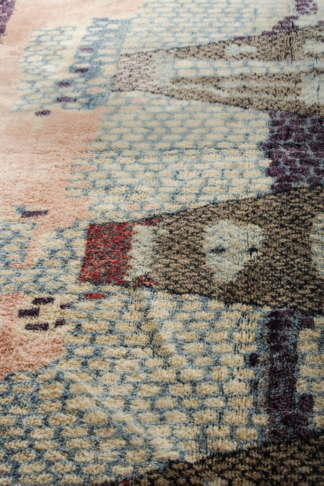 Contemporary Beni Mrirt Berber Rug 9'51" x 12'79" - 290 cm x 390 cm (Wool) - Dar Bouchaib Marrakech