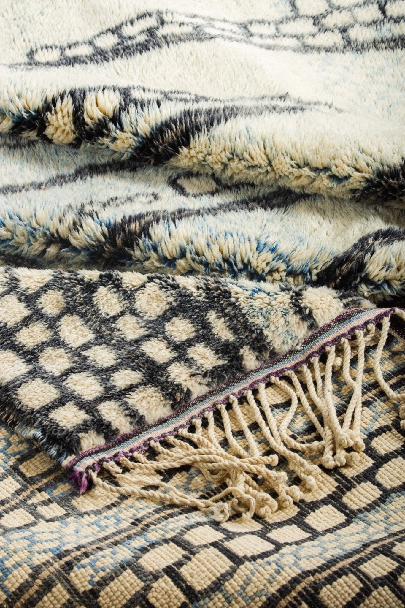 Contemporary Beni Mrirt Berber Rug 9'51" x 12'79" - 290 cm x 390 cm (Wool) - Dar Bouchaib Marrakech