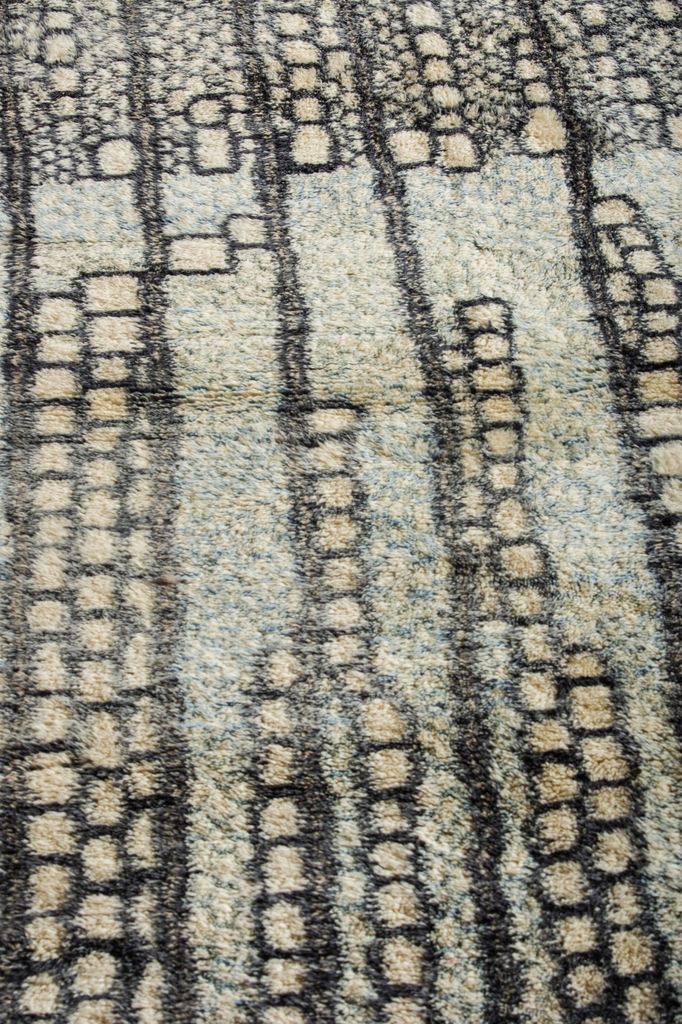 Contemporary Beni Mrirt Berber Rug 9'51" x 12'79" - 290 cm x 390 cm (Wool) - Dar Bouchaib Marrakech