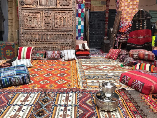 Moroccan Berber rugs - Dar Bouchaib Marrakech