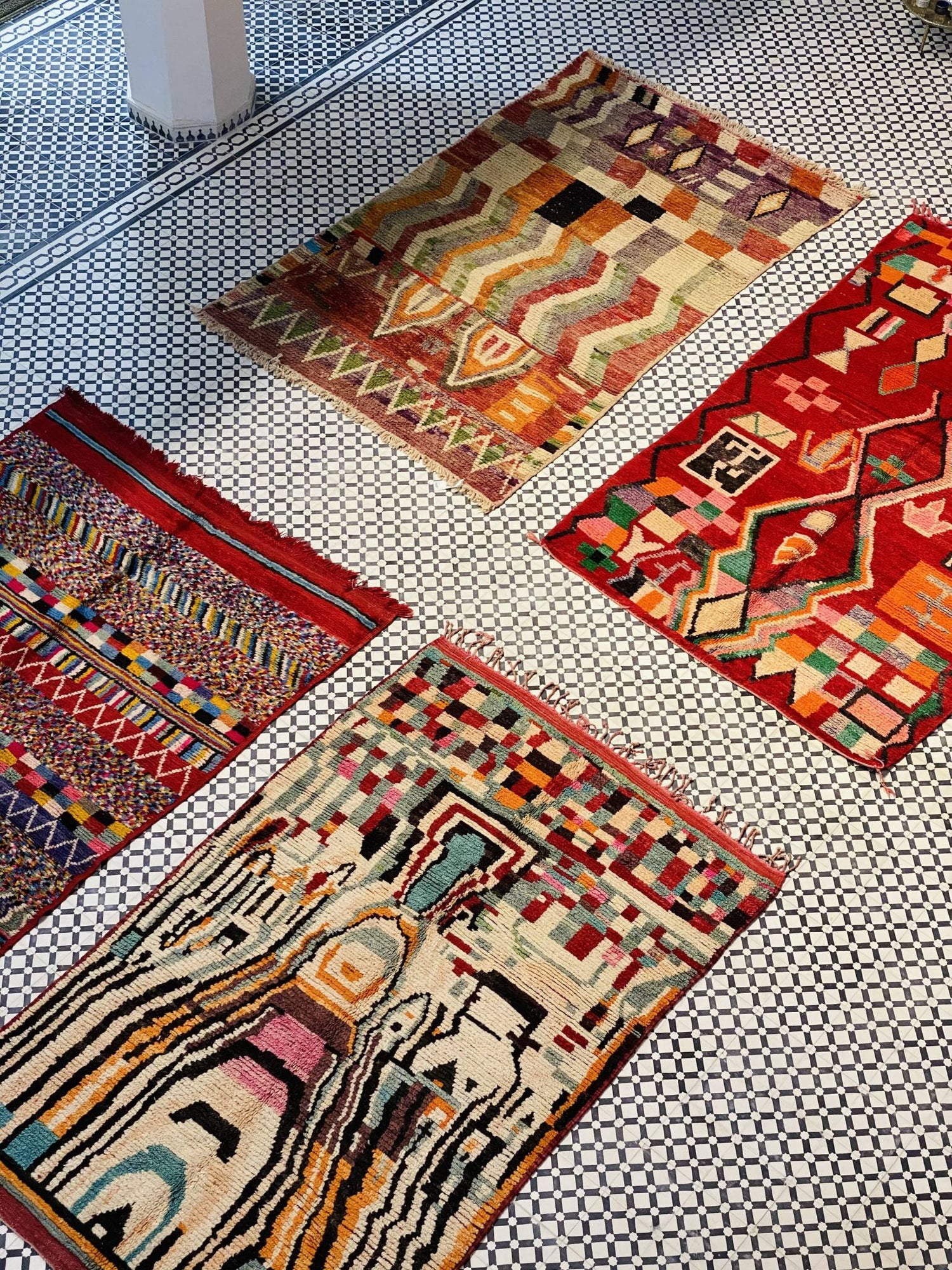 Moroccan handmade Berber rugs - Dar Bouchaib Marrakech