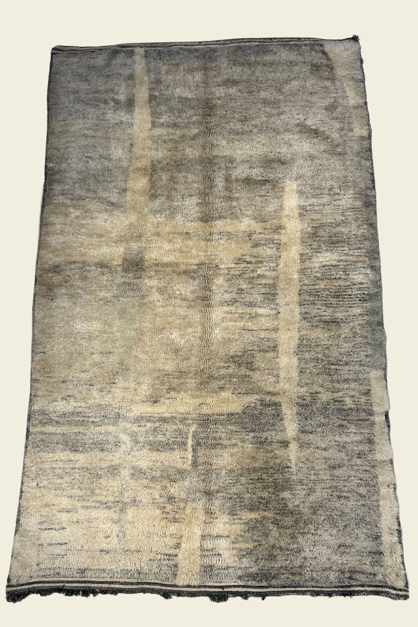 Contemporary Beni Mrirt Berber Rug 5'83" x 9'77" - 178 cm x 298 cm (Wool) - Dar Bouchaib Marrakech