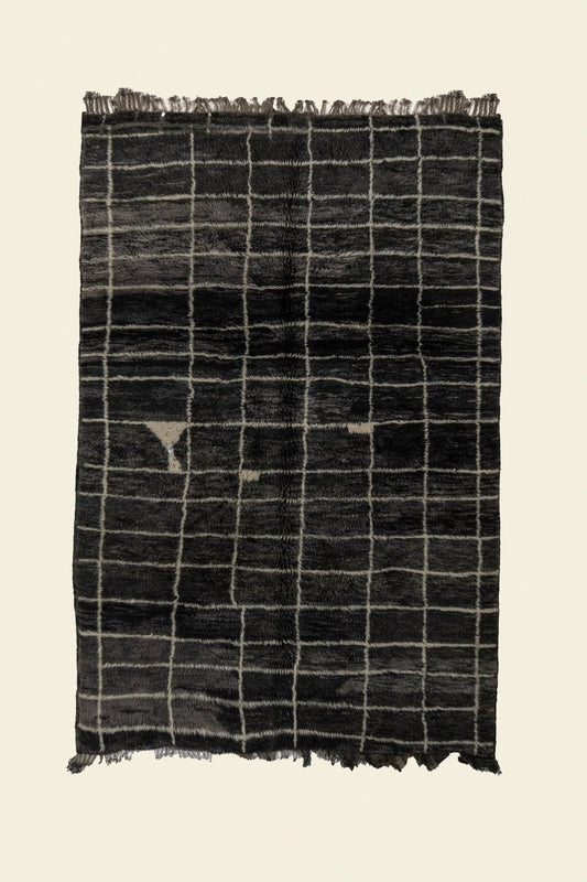 Contemporary Beni Mrirt Berber Rug 6'00" x 8'98" - 183 cm x 274 cm (Wool) - Dar Bouchaib Marrakech