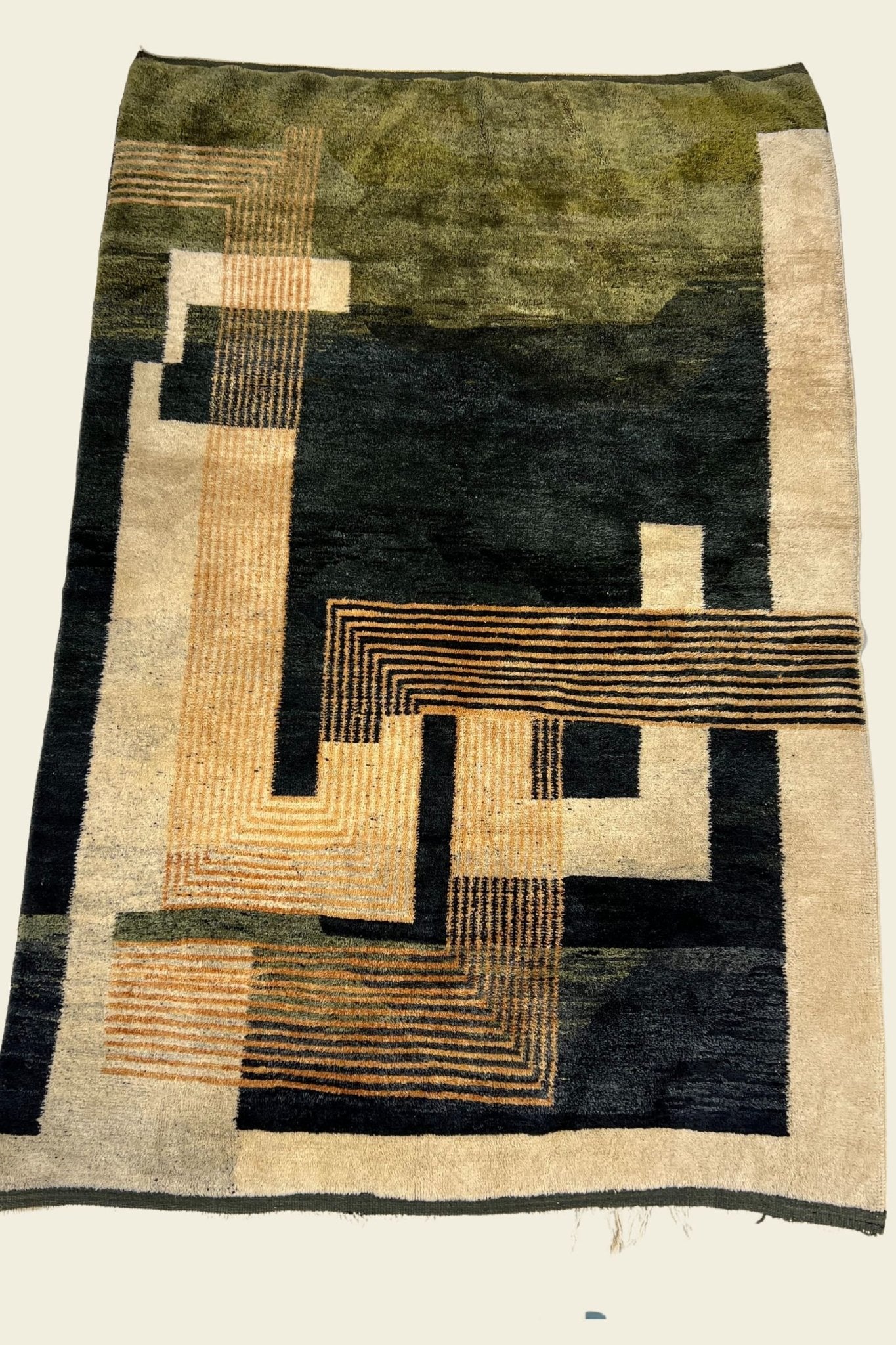 Contemporary Beni Mrirt Berber Rug 6'03" x 8'92" - 184 cm x 272 cm (Wool) - Dar Bouchaib Marrakech