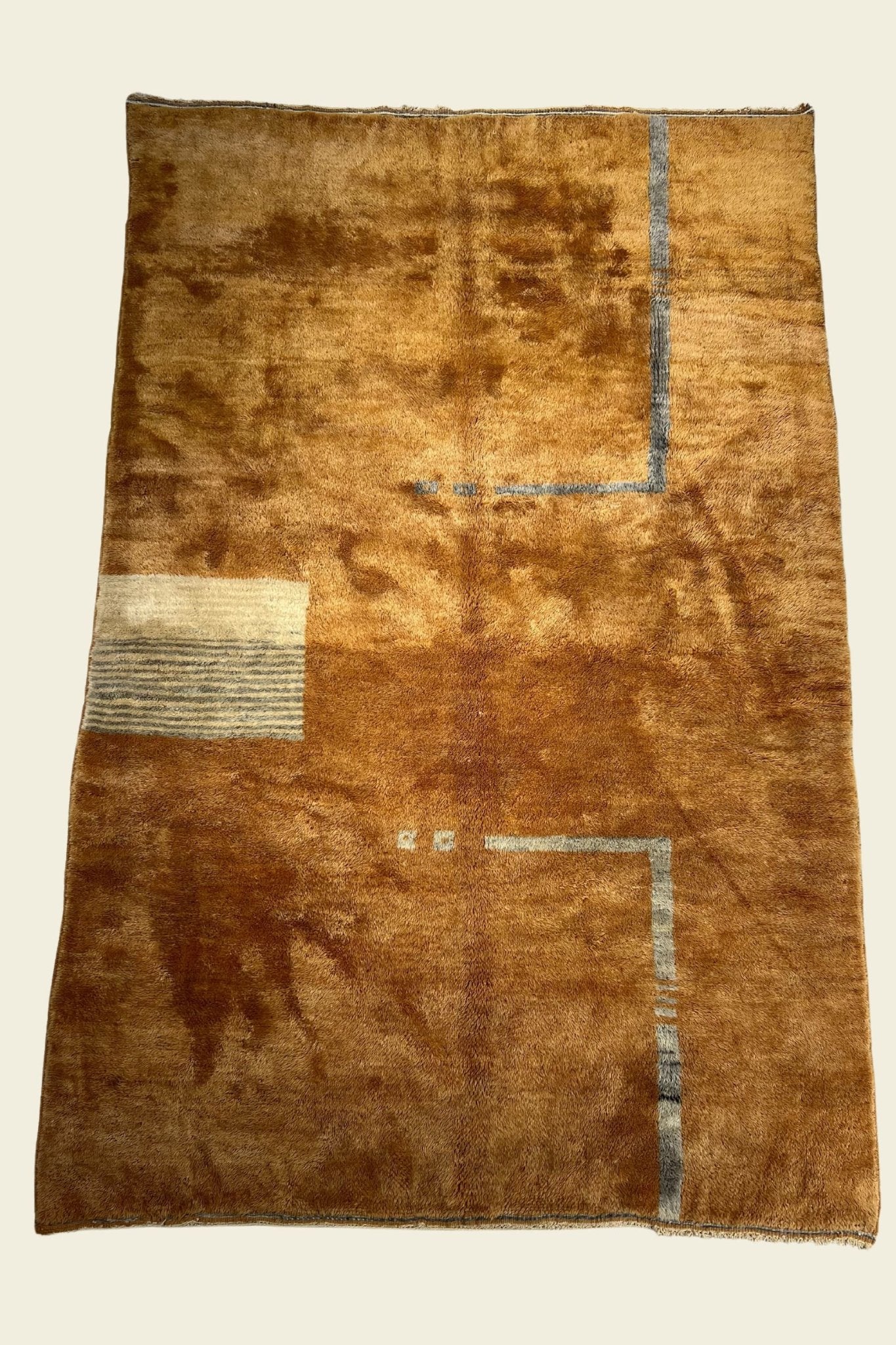 Contemporary Beni Mrirt Berber Rug 6'62" x 10'23" - 202 cm x 312 cm (Wool) - Dar Bouchaib Marrakech