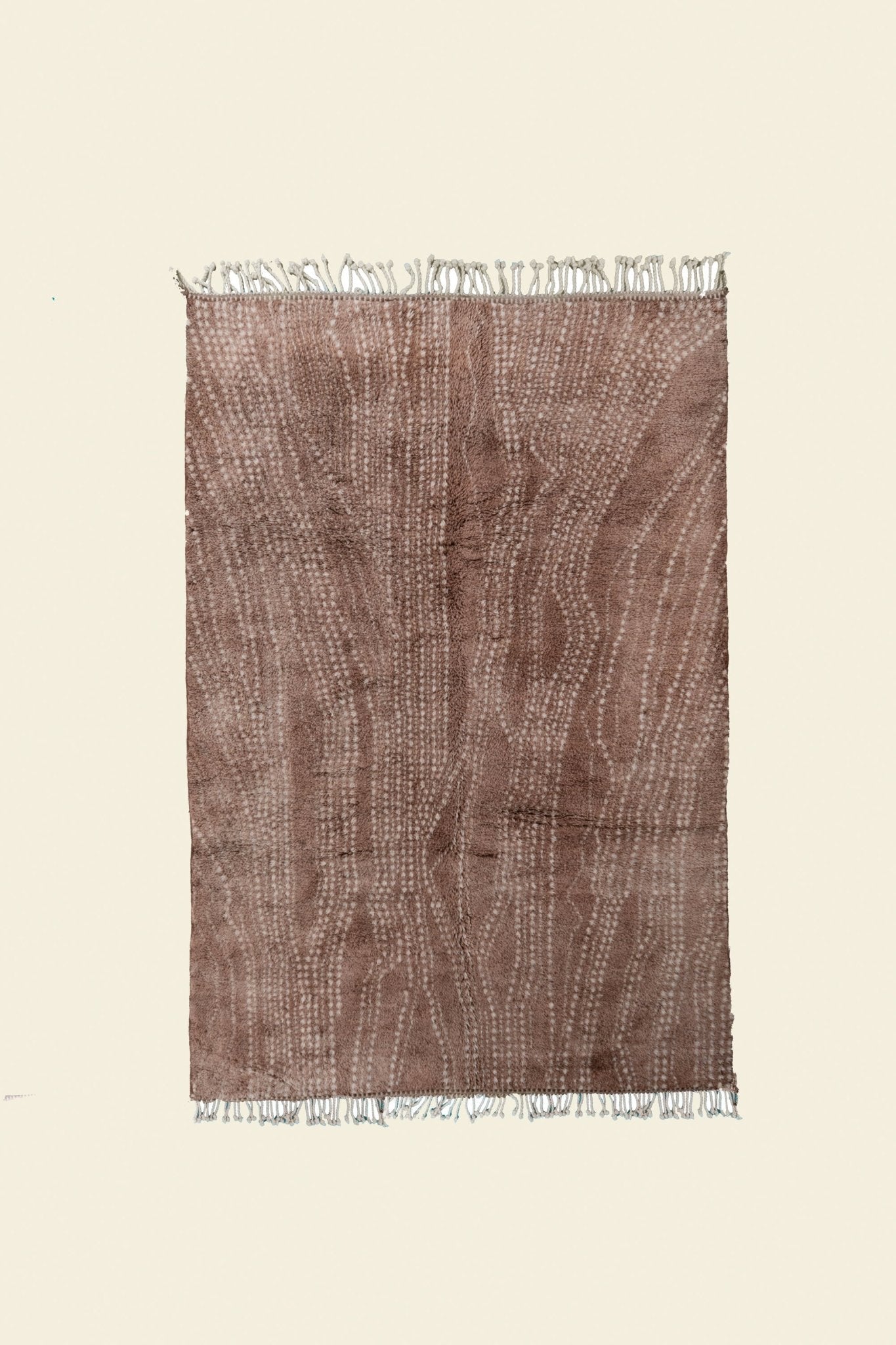 Contemporary Beni Mrirt Berber Rug 6'69" x 9'97" - 204 cm x 304 cm (Wool) - Dar Bouchaib Marrakech