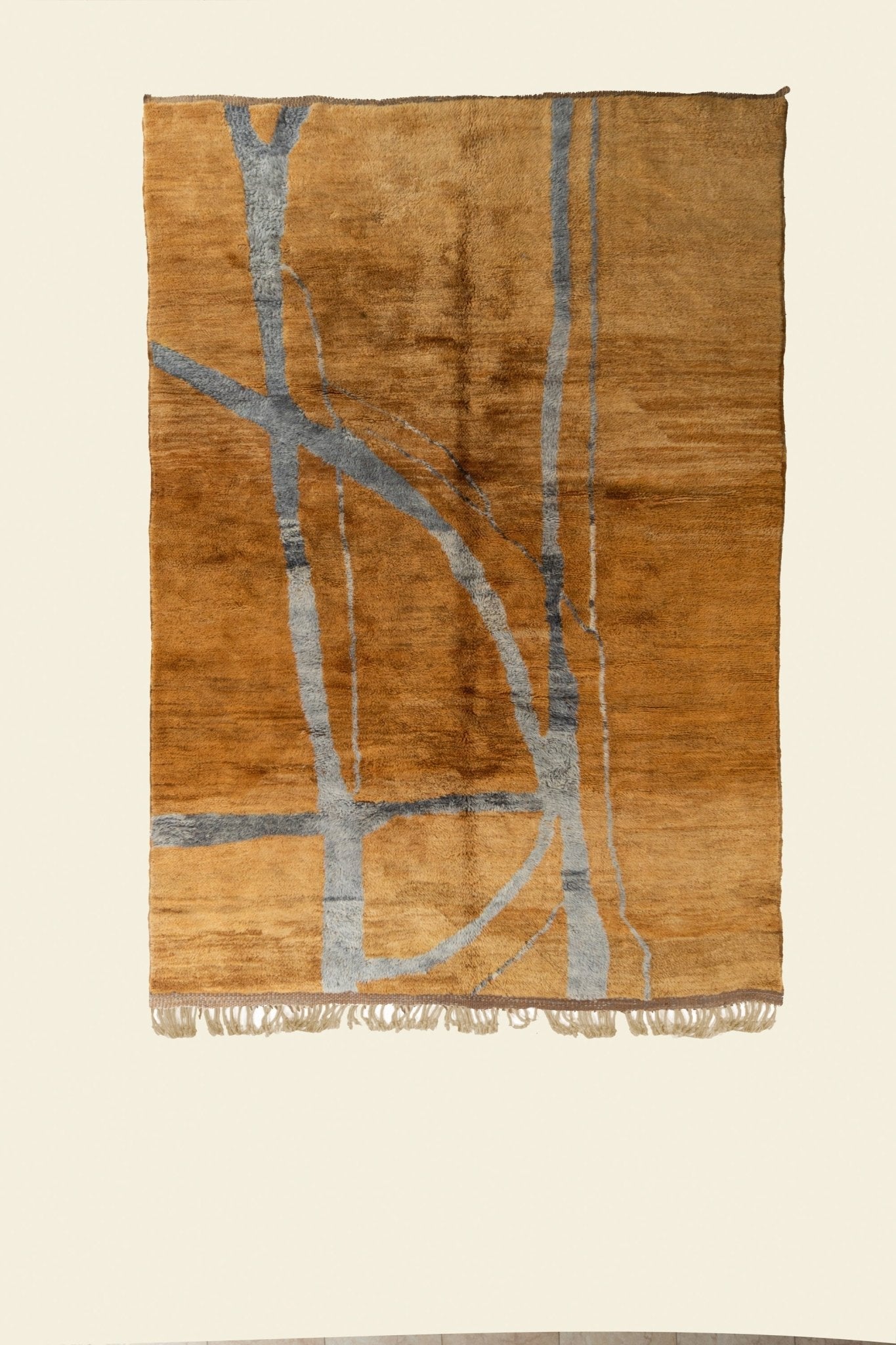 Contemporary Beni Mrirt Berber Rug 7'02" x 10'20" - 214 cm x 311 cm (Wool) - Dar Bouchaib Marrakech