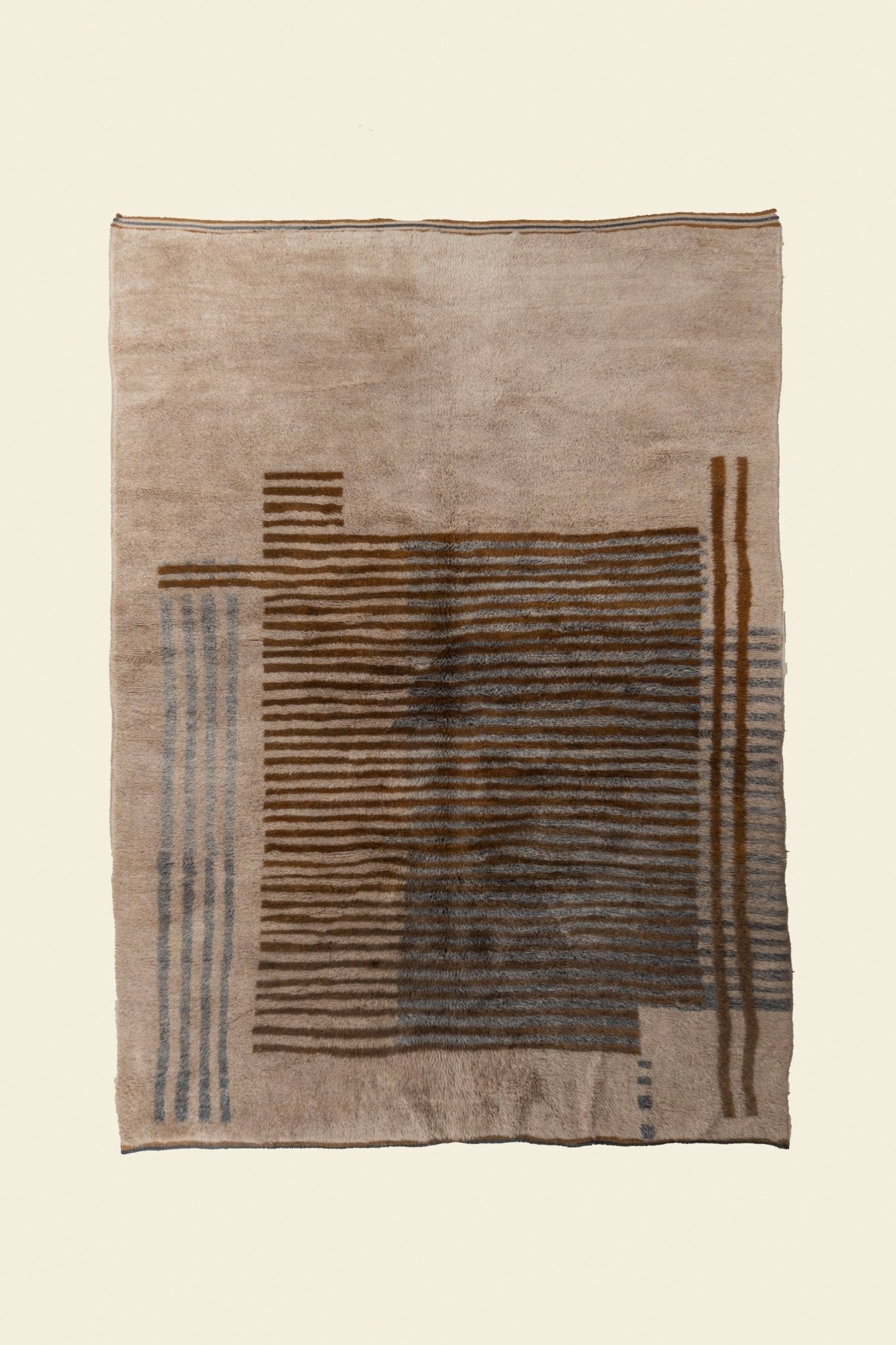 Contemporary Beni Mrirt Berber Rug 7'41" x 10'26" - 226 cm x 313 cm (Wool) - Dar Bouchaib Marrakech