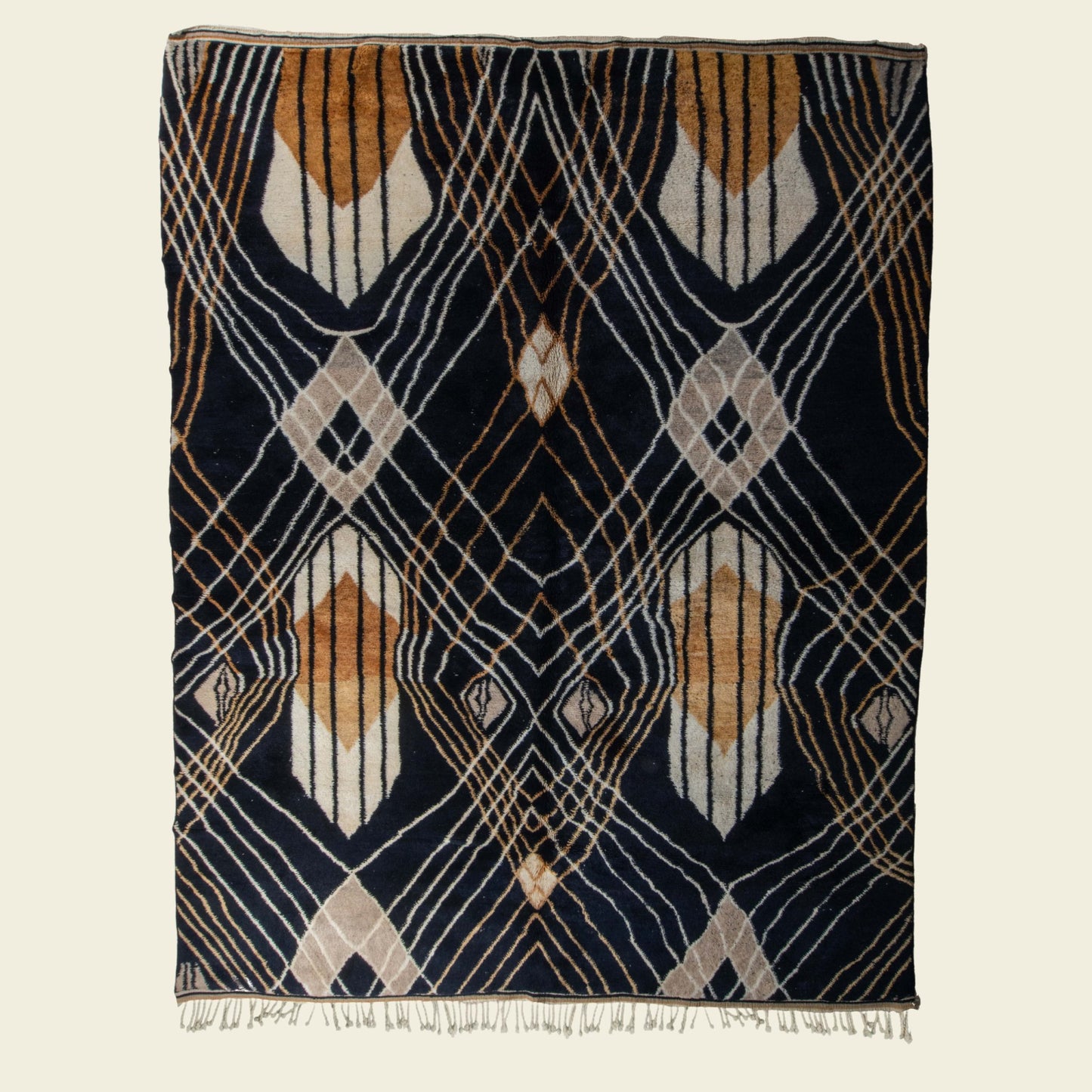 Contemporary Beni Mrirt Berber Rug 9'44" x 12'13" - 288 cm x 370 cm (Wool) - Dar Bouchaib Marrakech